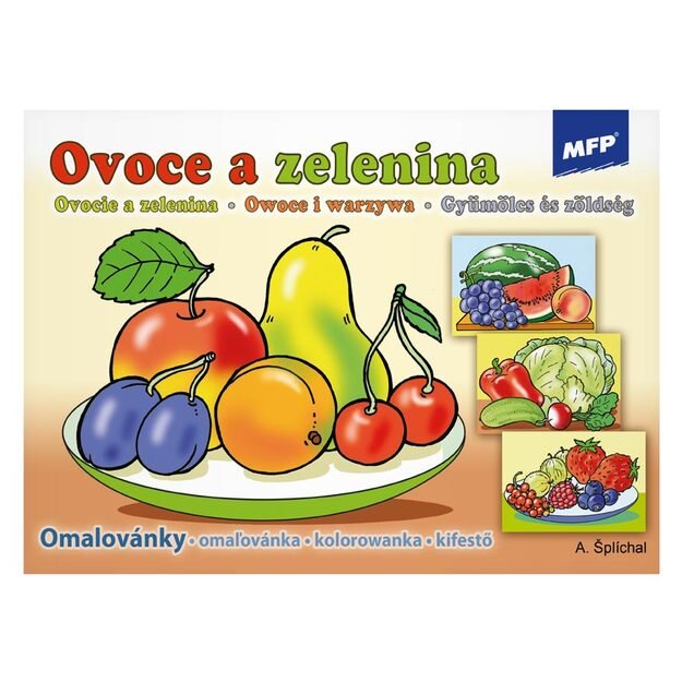 Coloring pages MFP Fruits and vegetables