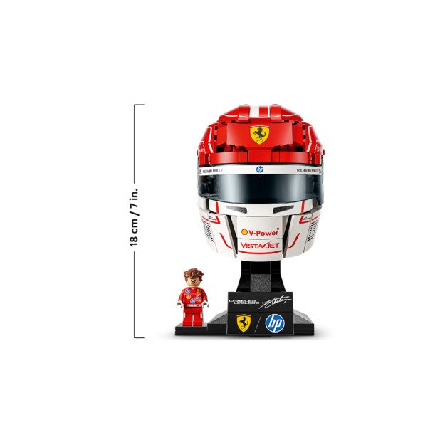 LEGO Editions Scuderia Ferrari HP Charles Leclerc Helmet