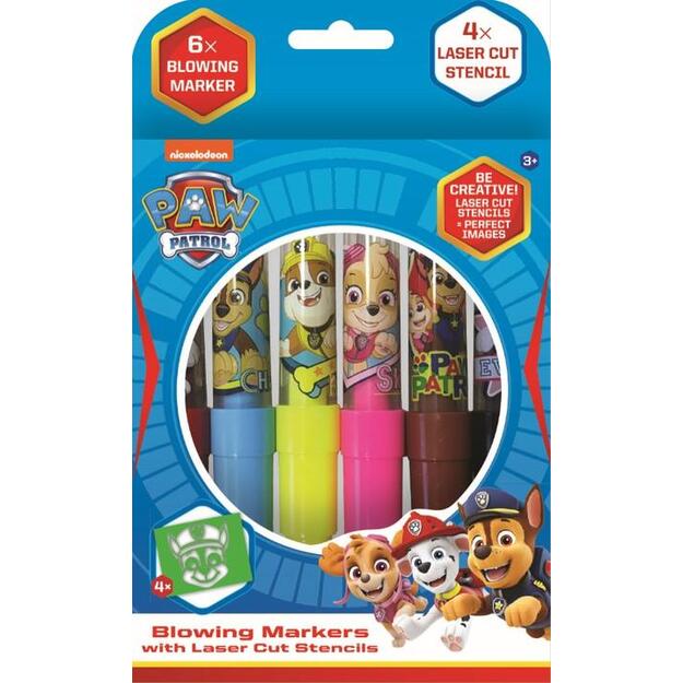 Paw Patrol blow markers