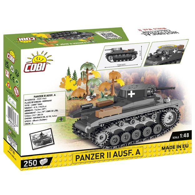 Cobi 2718 Panzer II Ausf A