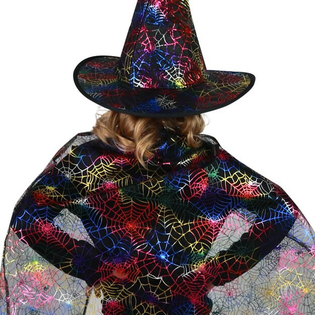 Children costume - witch cloak with hat