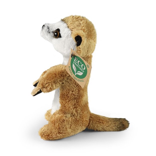 Plush meerkat 15 cm ECO-FRIENDLY