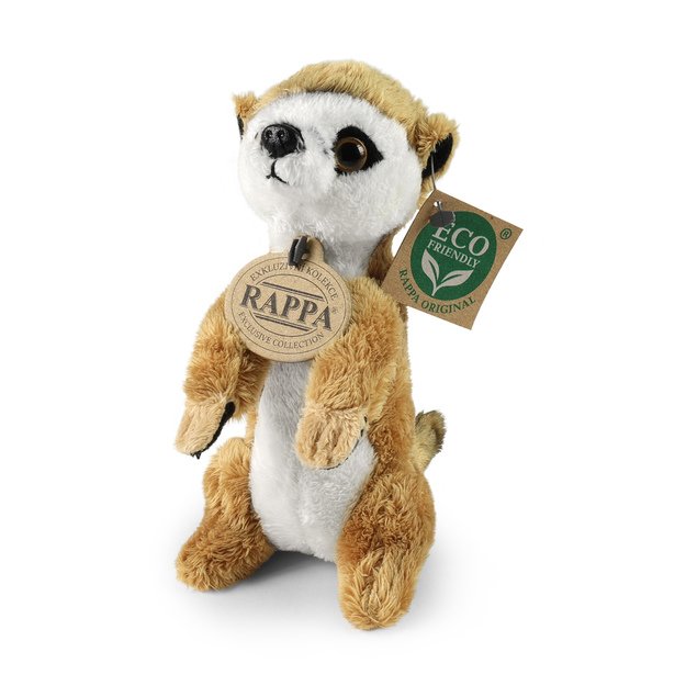 Plush meerkat 15 cm ECO-FRIENDLY
