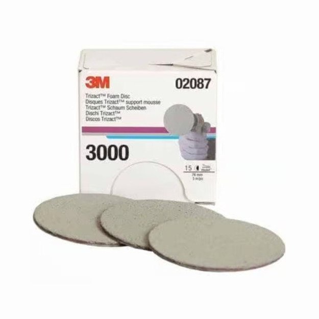 Trizact diskas P3000 75 mm, (15 vnt.)