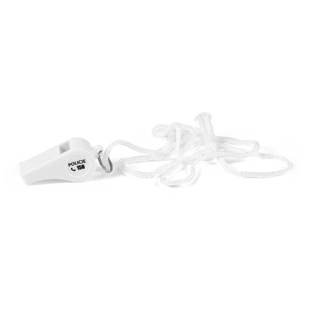 Traffic police set with clapper+whistle