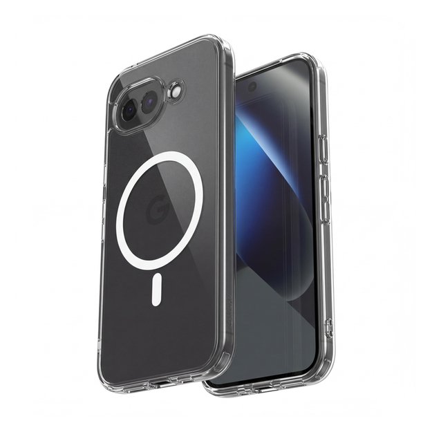 Crong Hybrid Clear Magnetic - MagSafe Case Google Pixel 10a (Clear)