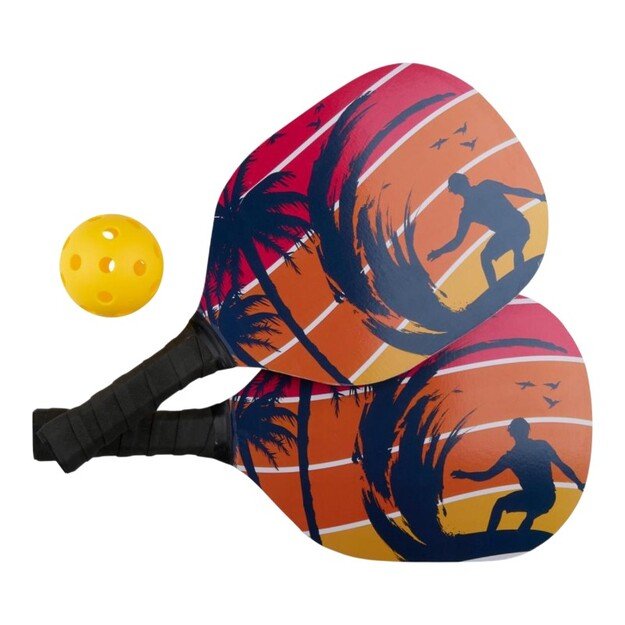 Eddy Toys - 3-piece pickleball set with paddles and ball