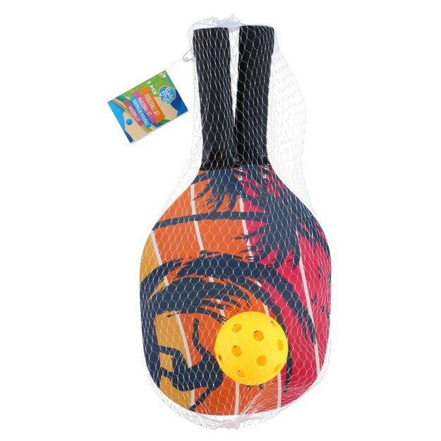 Eddy Toys - 3-piece pickleball set with paddles and ball