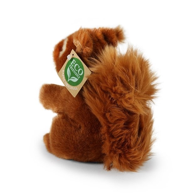 Rappa - Realistic Plush Squirrel 16 cm Eco-Friendly