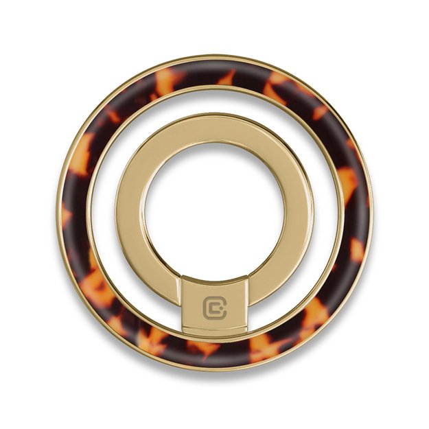 Crong Deluxe RING Holder - Magnetic Phone Holder MagSafe (Tortoise)