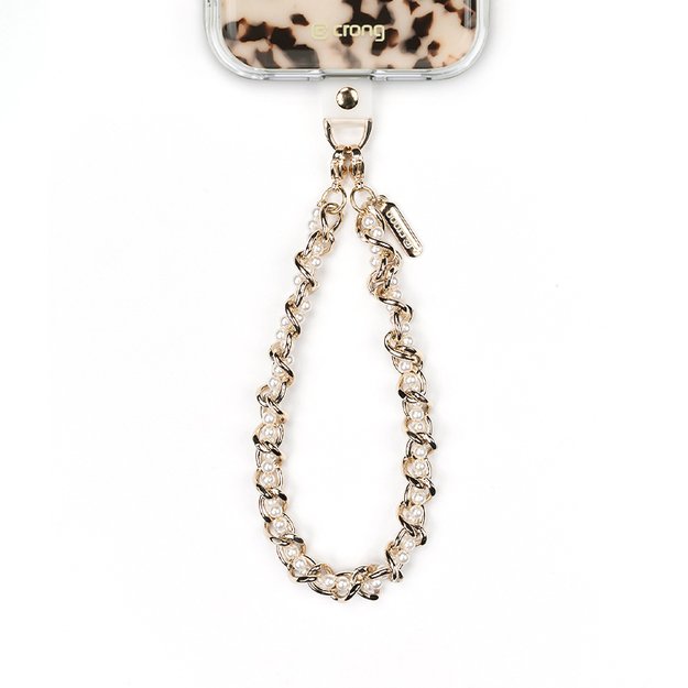 Crong Phone Charm - Lanyard Phone Pendant (Pearl Twist)