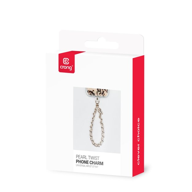 Crong Phone Charm - Lanyard Phone Pendant (Pearl Twist)