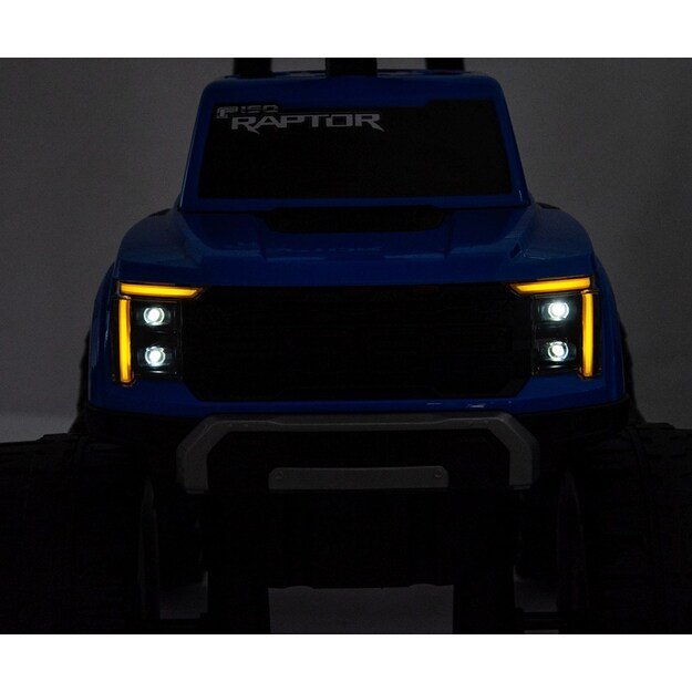 Ford F-150 Raptor Milly Mally Electric Ride-On Car blue