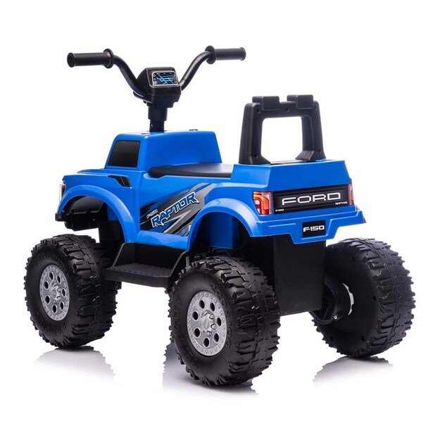 Ford F-150 Raptor Milly Mally Electric Ride-On Car blue