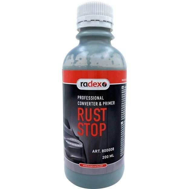 Rūdžių ri&scaron;iklis  RUST STOP 200 ml RADEX  