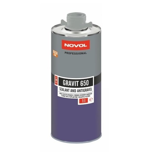 Hermetikas-apsauginė danga GRAVIT 650 pilkas 1 l  
