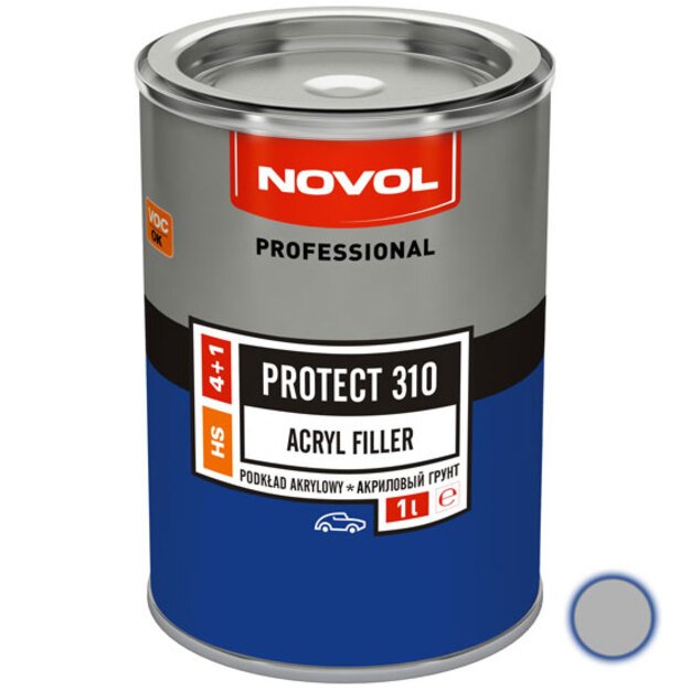 Akrilinis gruntas PROTECT 310 4+1 HS pilkas 1 l  