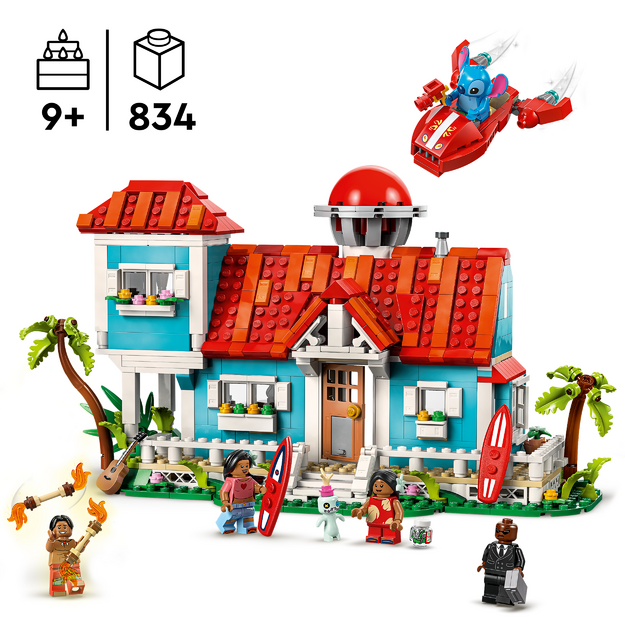 LEGO Disney Lilo and Stitch Beach House