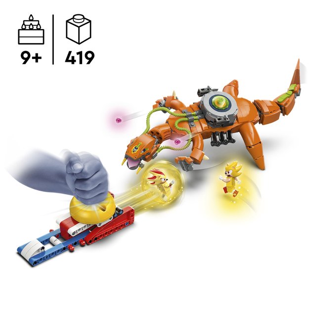 LEGO Sonic Super Shadow VS. Biolizard