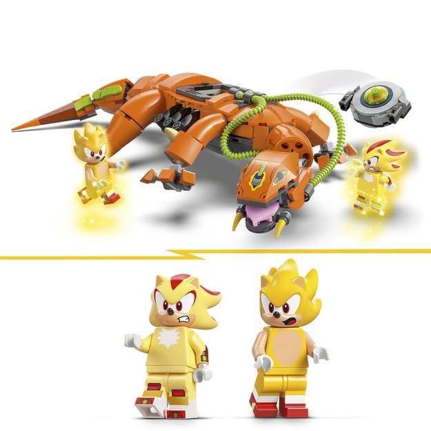 LEGO Sonic Super Shadow VS. Biolizard