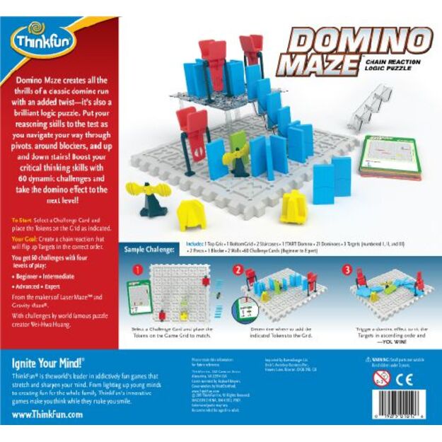 ThinkFun Board Game Domino Labyrinth