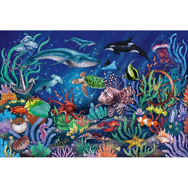 Ravensburger Wooden Puzzle 500 pc Underwater World