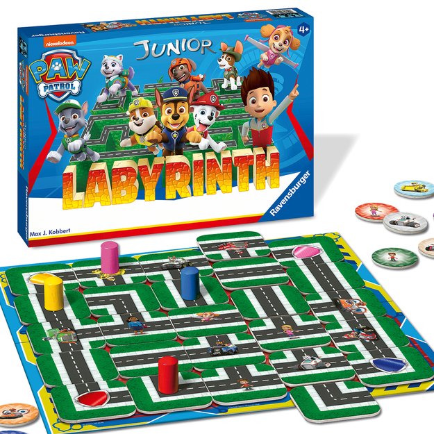 Ravensburger Board Game Junior Labyrinth PAW Patrol