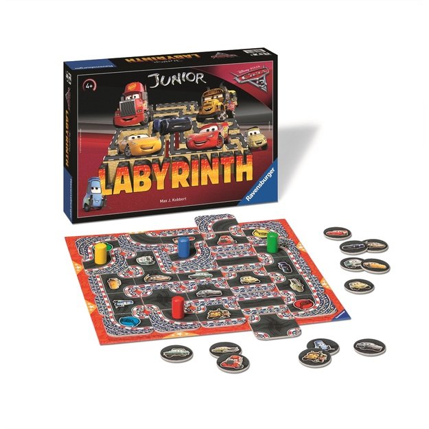 Ravensburger Board Game Junior  Labyrinth Cars