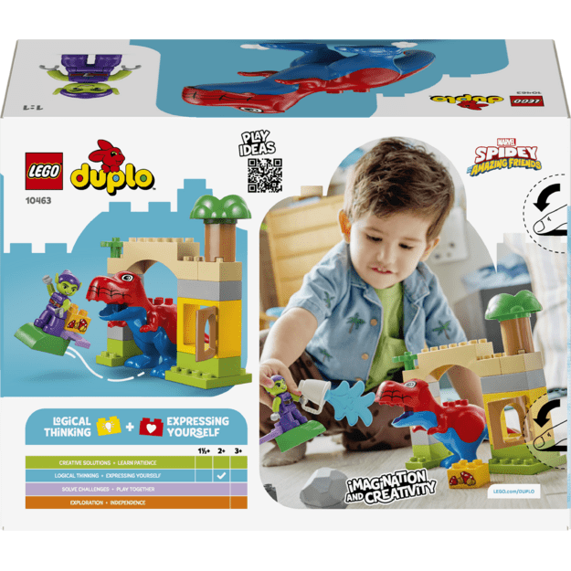 LEGO DUPLO Disney Dinosaur Spidey-Rex vs. Green Goblin