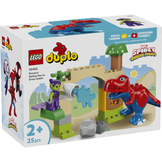 LEGO DUPLO Disney Dinosaur Spidey-Rex vs. Green Goblin