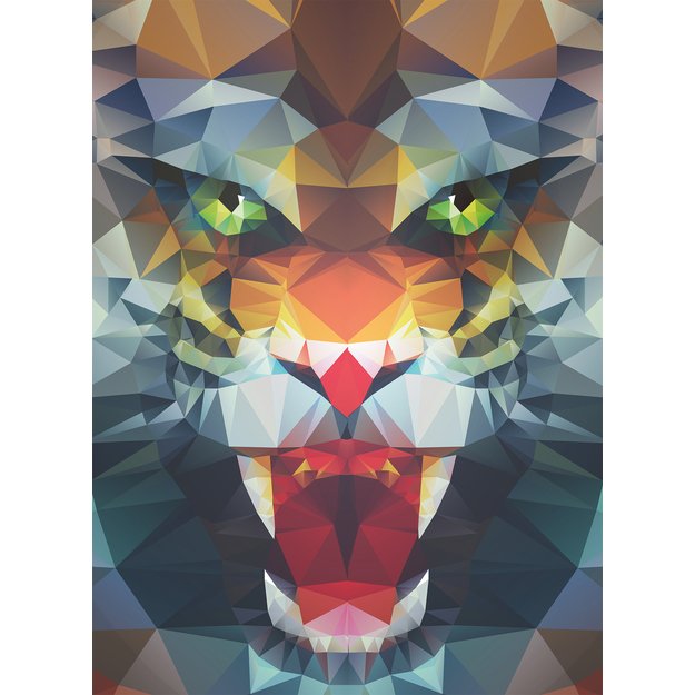 Ravensburger Puzzle 500 pc Graphic Lion