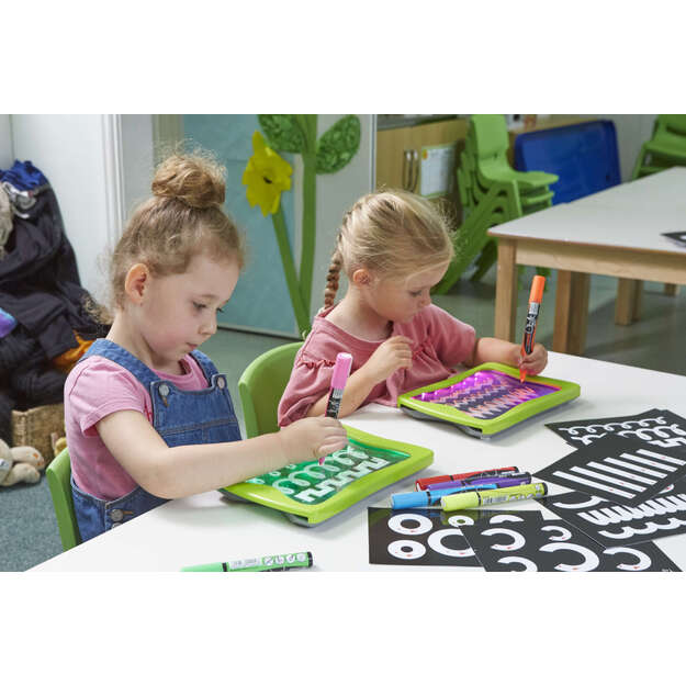 TTS Mini Mark Making Glow Boards (set of 6)