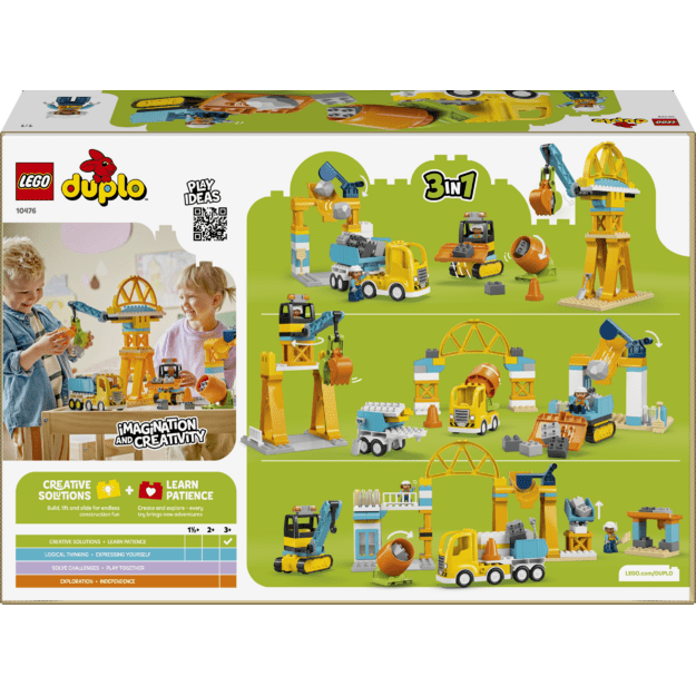 LEGO DUPLO 3 in 1 Construction Site and Vehicles