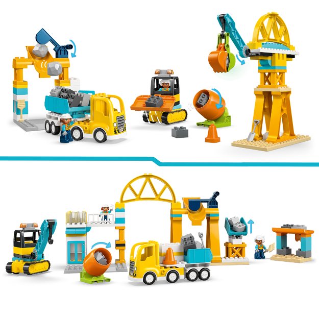 LEGO DUPLO 3 in 1 Construction Site and Vehicles