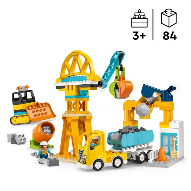 LEGO DUPLO 3 in 1 Construction Site and Vehicles