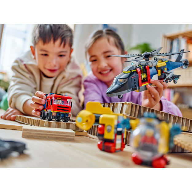 LEGO City Helicopter, Fire Engine & Submarine Remix