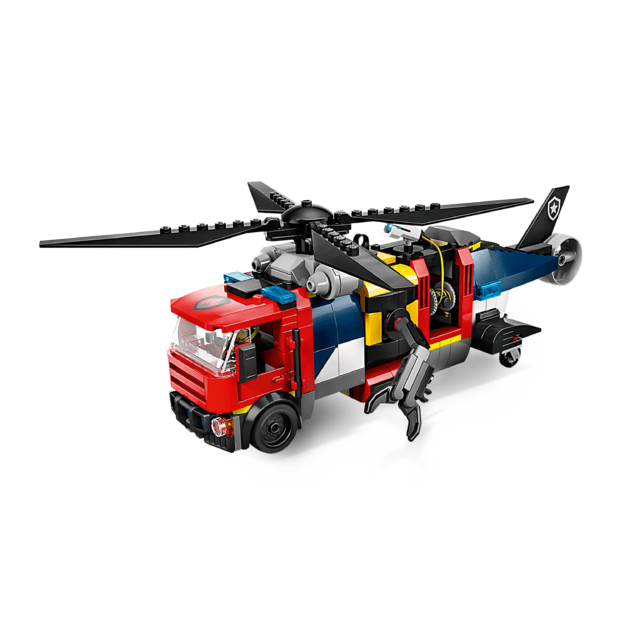 LEGO City Helicopter, Fire Engine & Submarine Remix