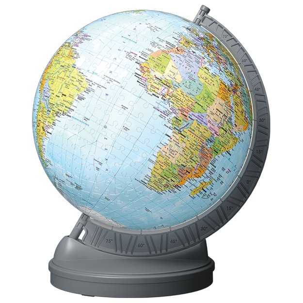 Ravensburger 3D Puzzle Ball Globe with Lighting 540 pc