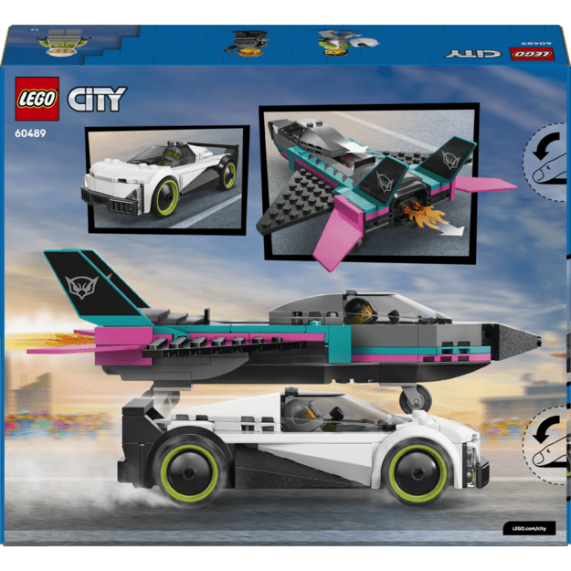 LEGO City Jet vs. Car