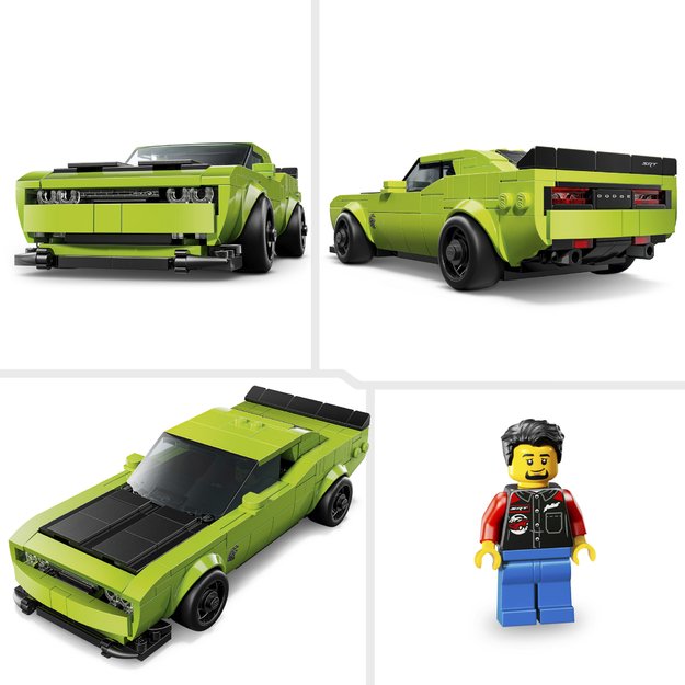 LEGO Speed Champions Dodge Challenger SRT Hellcat Sports Car