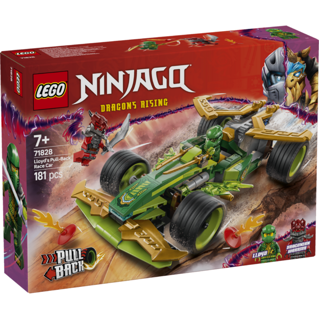 LEGO Ninjago Lloyd s Pull-Back Race Car