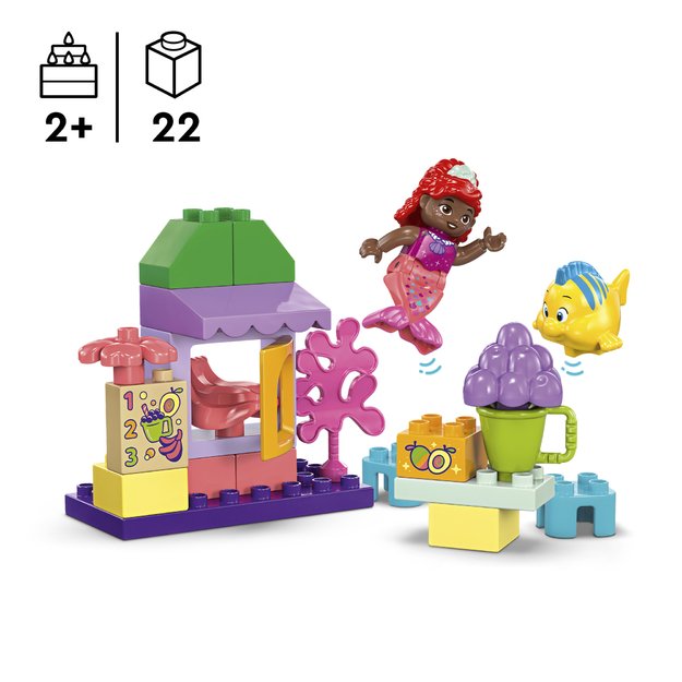 LEGO DUPLO Ariel and Flounder s Caf&eacute; Stand