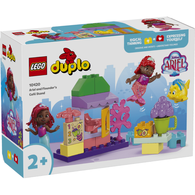 LEGO DUPLO Ariel and Flounder s Caf&eacute; Stand