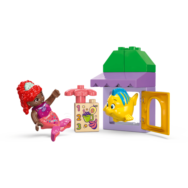 LEGO DUPLO Ariel and Flounder s Caf&eacute; Stand