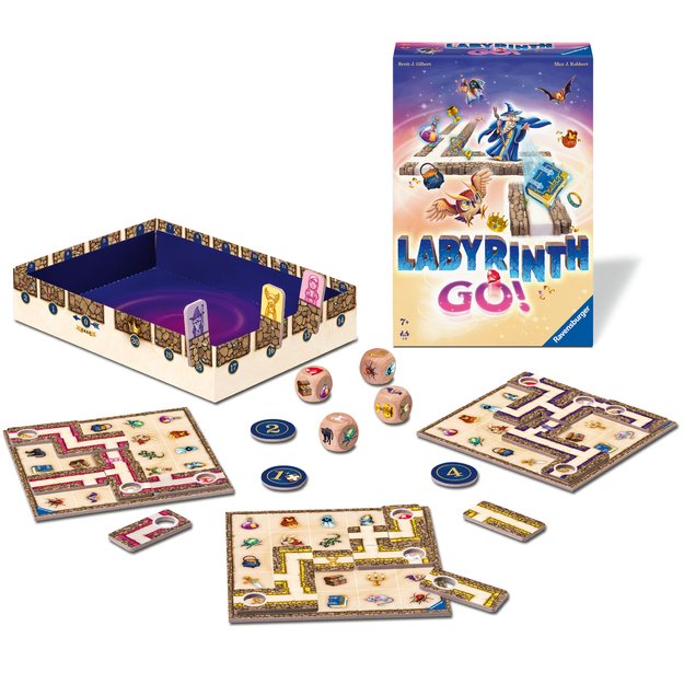 Ravensburger Board Game: Labyrinth GO!