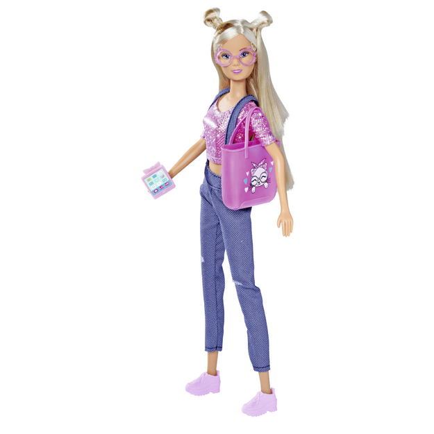 Simba Doll Steffi Love With A Cat Bag 