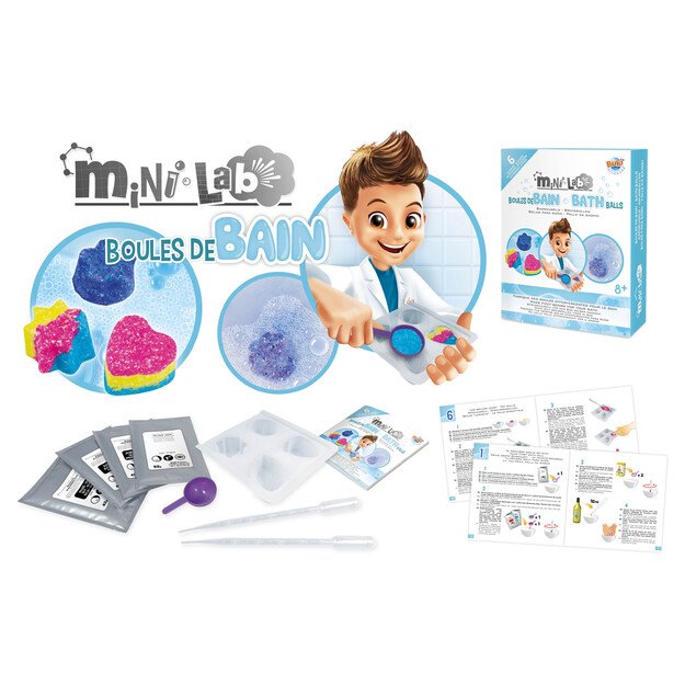 Buki Mini Lab Bath Balls