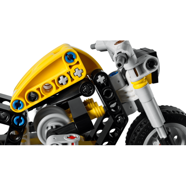 LEGO Technic Yellow Motorcycle