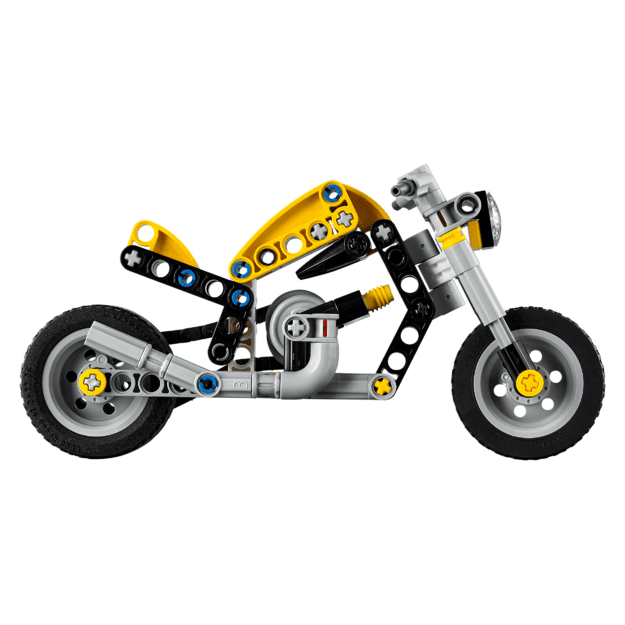 LEGO Technic Yellow Motorcycle