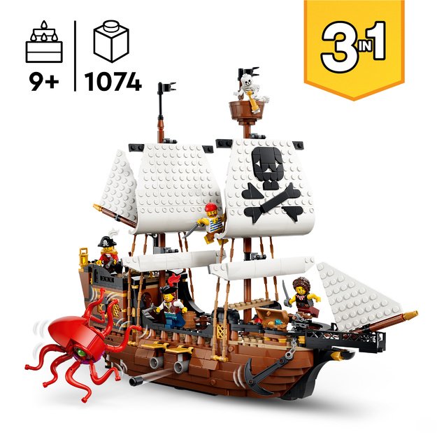 LEGO Creator Iconic Pirate Ship